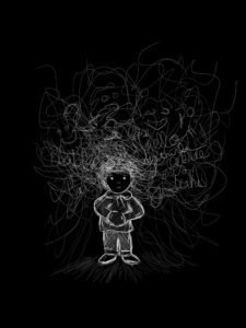 Dessin Little guys Overthinking