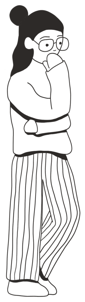 Clotilde Ghez Personnage illustration